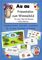 Vorschau - Präsentationen/Tafelbilder - Buchstabe Au au: Präsentation zur Buchstabeneinführung (Beamer) - Deckblatt