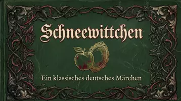 Vorschau - Mal- und Bastelvorlagen - Märchen zum Lesen und Ausmalen - Schneewittchen (+ Fragen + Präsentation ) - Seite 1