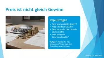Vorschau - Stundenentwürfe - Deckungsbeitragsrechnung bei zwei Produkten - Seite 3