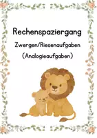 Vorschau - Arbeitsblätter - Rechenspaziergang Zwergen/Riesenaufgabe im ZR20 - Seite 2
