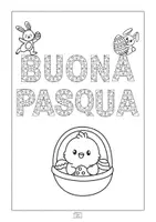 anteprima - Altro tipo di materiale - Libricino di Pasqua da colorare - Pagina 1