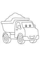 Vorschau - Mal- und Bastelvorlagen - 10 Fahrzeuge Ausmalbilder für Kinder - Seite 3