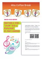 Vorschau - Arbeitsblätter - Analyzing a Song – “Talkin’ ’bout a Revolution” by Tracy Chapman (American Dream | Inequality | Q1 - Q2) - Deckblatt