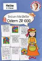 Vorschau - Arbeitsblätter - Rechenmalblätter Ostern | Mathe ZR 1000 Klasse 3 - Deckblatt