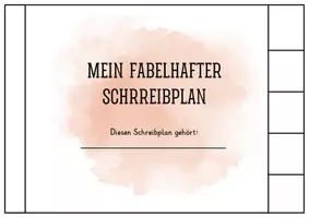Vorschau - Arbeitsblätter - Fabel schreiben – Schreibplan, Checkliste & Flipbook - Seite 1