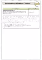 Vorschau - Stundenentwürfe - Verlaufsplan Le Chatelier Temperatur - Seite 3