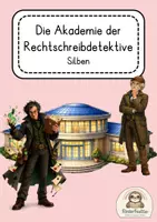 Vorschau - Unterrichtsreihen - Lerntheke Silben Übersicht und Laufzettel - Deckblatt
