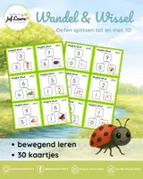 Voorbeeld - Lente - Wandel &Wissel - Splitsen t/m 10 - Voorblad
