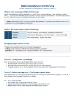 Vorschau - Arbeitsblätter - Von der Themafrage zur materialgestützten Erörterung (Eine Schritt-für-Schritt-Anleitung) - Seite 1