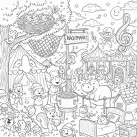 Vorschau - Arbeitsblätter - Wimmelbild mit Gucklochmethode zum Anlaut N mit differenziertem Material für die Klassen 1 bis 3 - Seite 2
