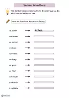 Vorschau - Arbeitsblätter - Verben: Klasse 3 (differenziert) - Seite 3