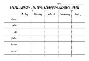 Vorschau - Arbeitsblätter - Materialpaket Rechtschreibfalter Sprache, Stein, Papier 1-4 - Seite 3