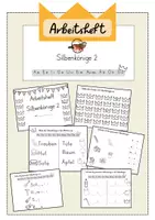 Vorschau - Arbeitsblätter - Arbeitsheft Silbenkönige - Einführung und Wiederholung - Deckblatt
