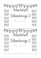 Vorschau - Arbeitsblätter - Arbeitsheft Silbenkönige - Einführung und Wiederholung - Seite 1