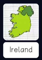 Vorschau - Bildkarten - All about Irleand - Flashcards - St. Patrick's Day - Deckblatt