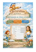 Vorschau - Arbeitsblätter - Materialpaket Basisgrapheme - Sätze schreiben - Seite 1