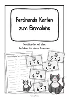 Vorschau - Fördermaterial/Inklusion - Ferdinands Karten zum Einmaleins - Deckblatt