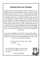 Vorschau - Fördermaterial/Inklusion - Ferdinands Karten zum Einmaleins - Seite 1