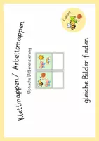 Vorschau - Fördermaterial/Inklusion - Frühling - Klettmappe: Gleiche Bilder finden - visuelle Wahrnehmung fördern - Seite 3