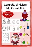 anteprima - Materiale per pittura e bricolage - Lavoretto di Natale: Mobile natalizio - Pagina di copertina