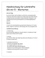 Vorschau - Stundenentwürfe - Materialpaket: Gib mir 5 - Wortschatzspiele im Deutschunterricht - Seite 2