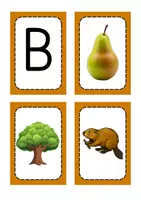 Vorschau - Fördermaterial/Inklusion - Anlaute - das ABC mit passenden Bildkarten - Seite 2