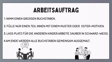Vorschau - Mal- und Bastelvorlagen - Oster‑Buchstaben gestalten – Kreatives Gemeinschaftsprojekt (6 Seiten) - Seite 3