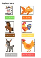 anteprima - Didattica a stazioni - The animals-read and learn, match, write and find - Pagina 2