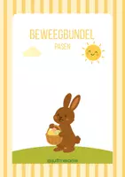 Voorbeeld - bewegend leren pasen groep1/2 - Voorblad