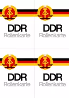 Vorschau - Anderer Materialtyp - DDR Rollenkarten - Rollenspiel "Schule wie in der DDR" - Deckblatt