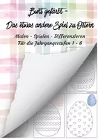Vorschau - Mal- und Bastelvorlagen - Oster-Paare zum Ausmalen – kreativ & differenziert (1-6) - Deckblatt