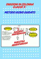 anteprima - Esercizi - Divisioni in colonna classe terza scheda con metodo visivo guidato - Pagina di copertina