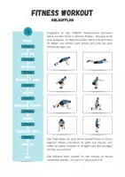 Vorschau - Arbeitsblätter - Fitness ⎮ Kraftausdauer Workout - Arbeitsblätter, Bildkarten, Videos und Reflexion für Klasse 5 bis 12 - Seite 3