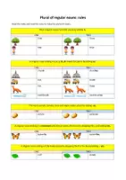 anteprima - Didattica a stazioni - Plural of regular nouns - Pagina 1