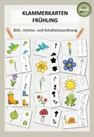 Vorschau - Arbeitsblätter - Wachsendes Bundle zum Thema Frühling (Förderschule) - Seite 1
