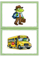 Vorschau - Bildkarten - Froggy goes to School - Flashcards - Seite 3