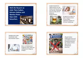 Vorschau - Arbeitsblätter - Mystery zum Thema resistente Bakterien, Immunsystem, Antibiotika - Seite 2