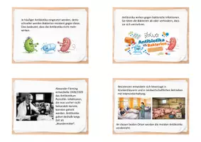 Vorschau - Arbeitsblätter - Mystery zum Thema resistente Bakterien, Immunsystem, Antibiotika - Seite 3
