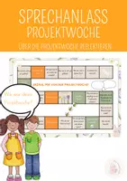 Vorschau - Spiele - Projektwoche / Projektwoche reflektieren / Austausch Projektwoche - Deckblatt