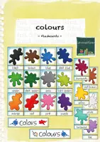 Vorschau - Präsentationen/Tafelbilder - colours: Flashcards - Deckblatt