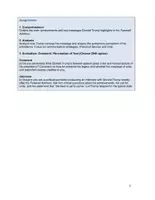 Vorschau - Klassenarbeiten - Donald Trump's Farewell Address 2021 - Analysis / Abschiedsrede (Probeklausur / Klausur Q1/Q2) - Seite 3