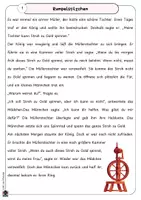 Vorschau - Stundenentwürfe - Materialpaket - Märchen - Lesen und Verstehen - Wortarten markieren - Lückentexte - Seite 2