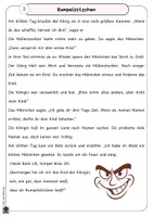 Vorschau - Stundenentwürfe - Materialpaket - Märchen - Lesen und Verstehen - Wortarten markieren - Lückentexte - Seite 3