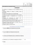 Aperçu - Fiches - Evaluation de l’enseignement par les élèves - Page 1