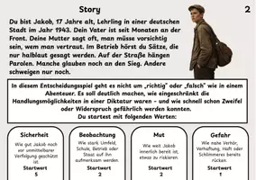 Vorschau - Stundenentwürfe - Zwischen Angst und Widerstand - Digitales Entscheidungsspiel zum Nationalsozialismus - Seite 3