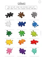 Vorschau - Arbeitsblätter - colours: Wortspeicher - Seite 3