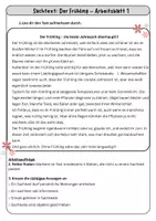 Vorschau - Arbeitsblätter - Sachtext verbessern – Fehlersuche Frühling (Klasse 5–7) | Arbeitsblätter Deutsch - Seite 2
