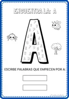Vista previa - Hojas de trabajo - Busca la letra - página 3