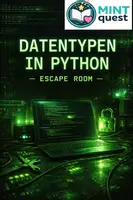 Vorschau - Arbeitsblätter - Escaperoom Datentypen - Python - Deckblatt