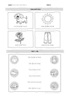 Vorschau - Arbeitsblätter - FREEBIE: Anfangslesen | Arbeitsblatt 2 | Deutsch Lesen Klasse 1–2 - Seite 3